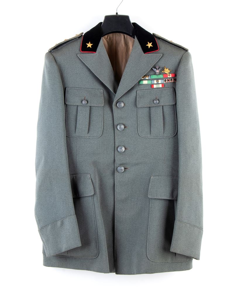 Giubba m. 40, uniforme da generale di divisione, 1943-45