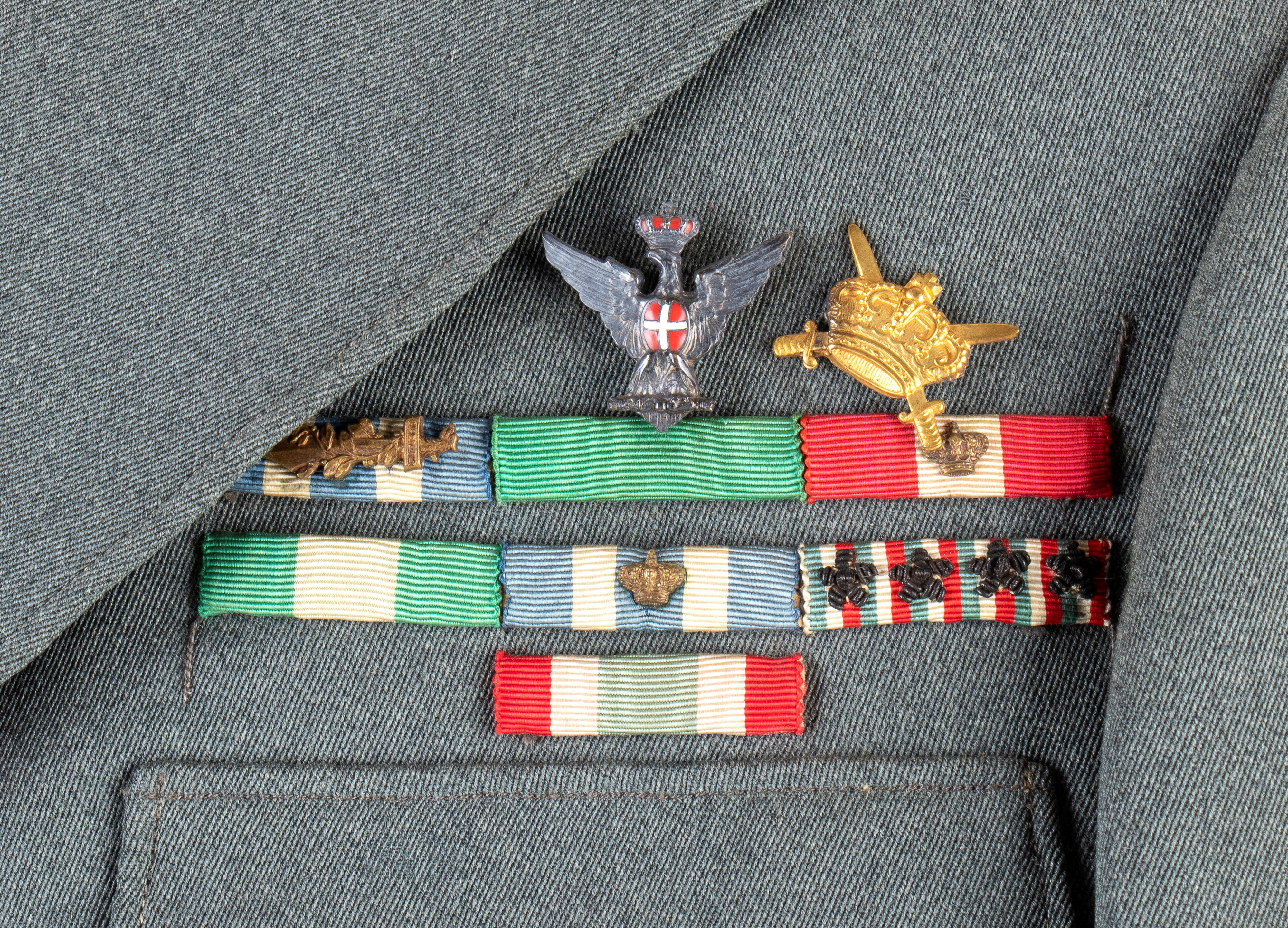 Giubba m. 40, uniforme da generale di divisione, 1943-45