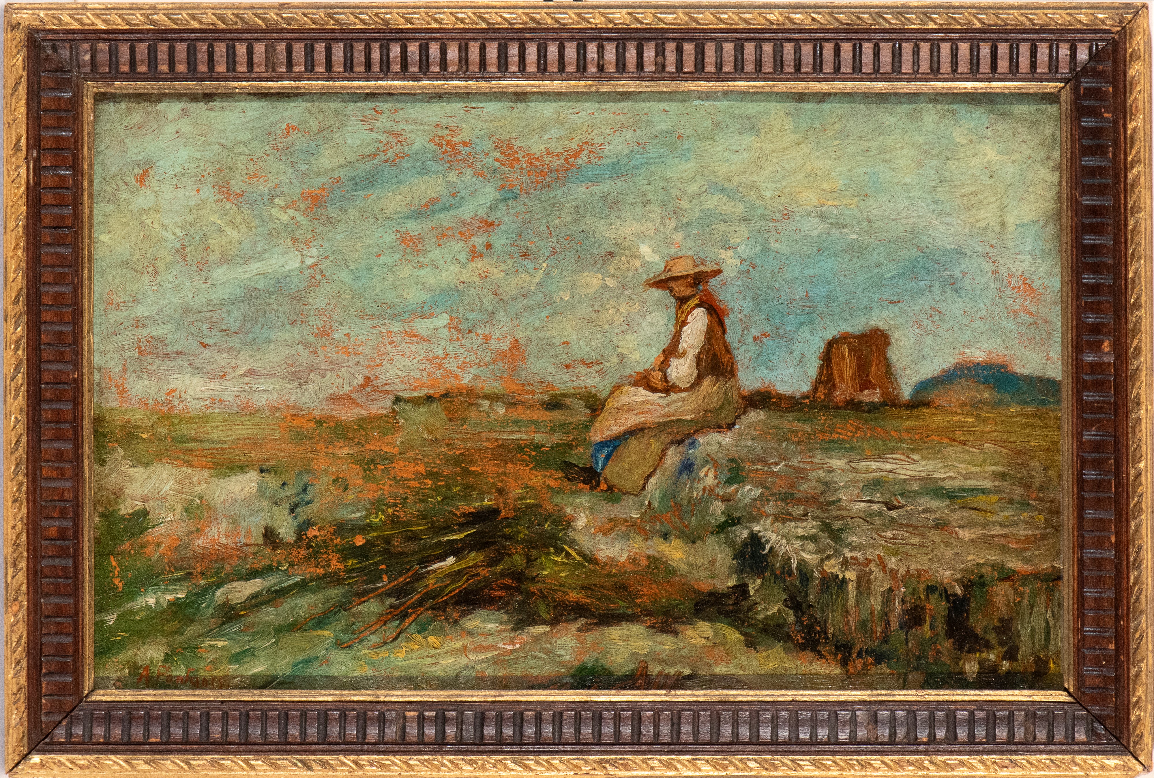 Bozzetto per il quadro "L' attesa"