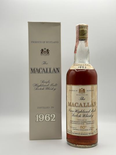 Macallan, Pure Highland Malt Scotch Whisky, 1962, 1 Bottiglia