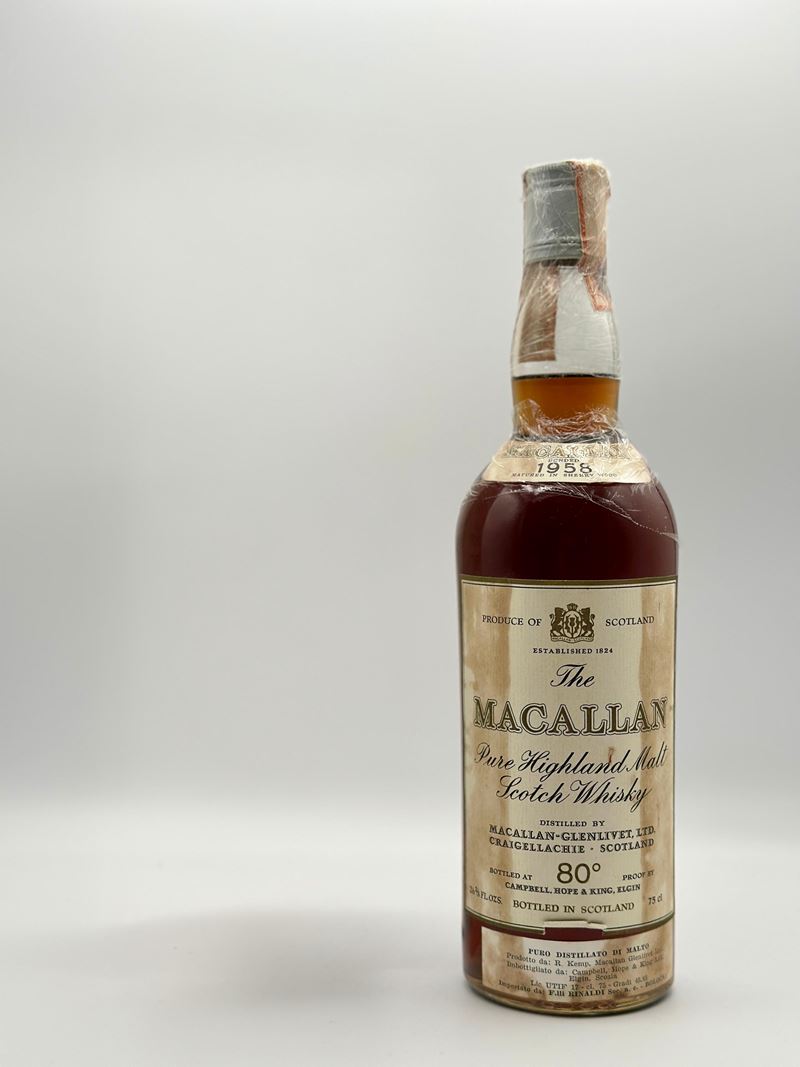 Macallan, Pure Highland Malt Scotch Whisky, 1958, 1 Bot