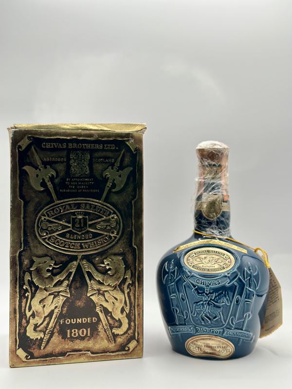 Whisky 21 YO Royal Salute Blue Chivas Brothers