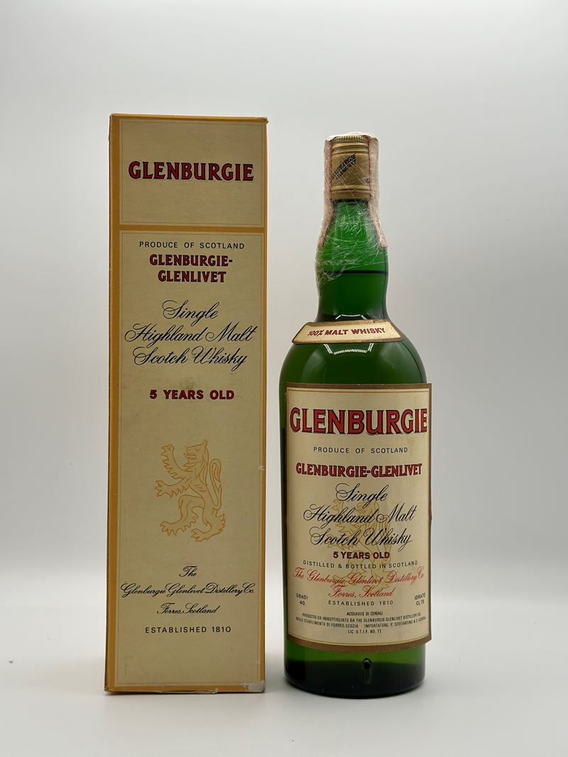 Glenburgie-Glenlivet, Whisky 5 YO