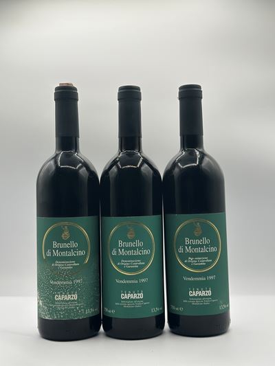 Brunello di Montalcino, Caparzo (Tuscany, 1997, 3 Bot)