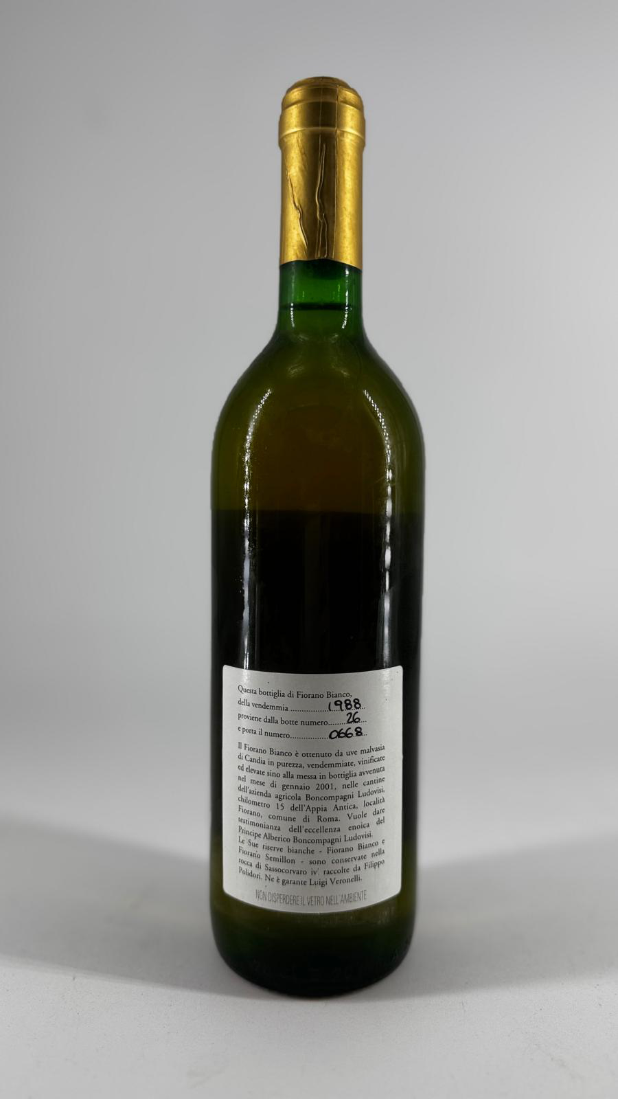 Malvasia Di Candia Fiorano White Boncompagni Ludovisi