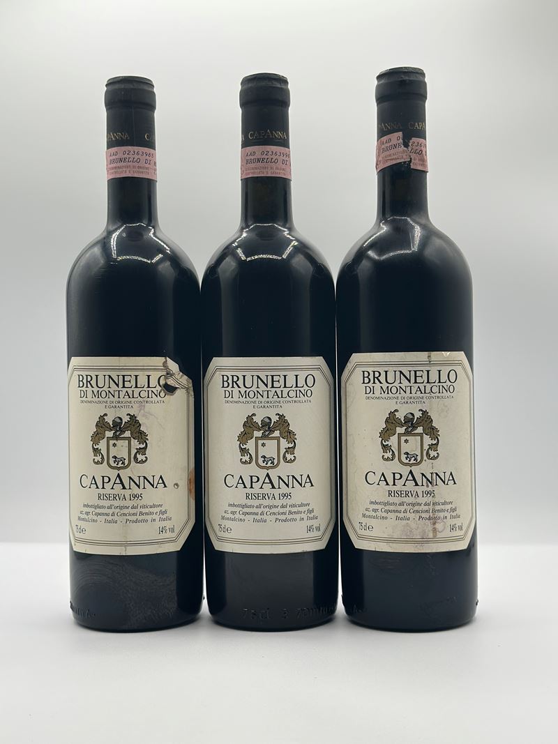 Brunello di Montalcino Riserva Capanna, Vino, 1995, Tuscany