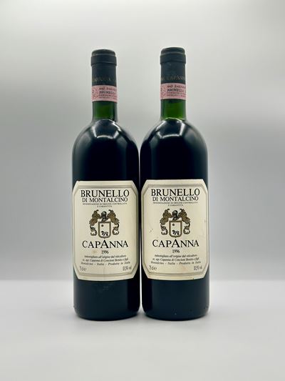 Brunello di Montalcino, Capanna - Varie annate, 6 Bottiglie