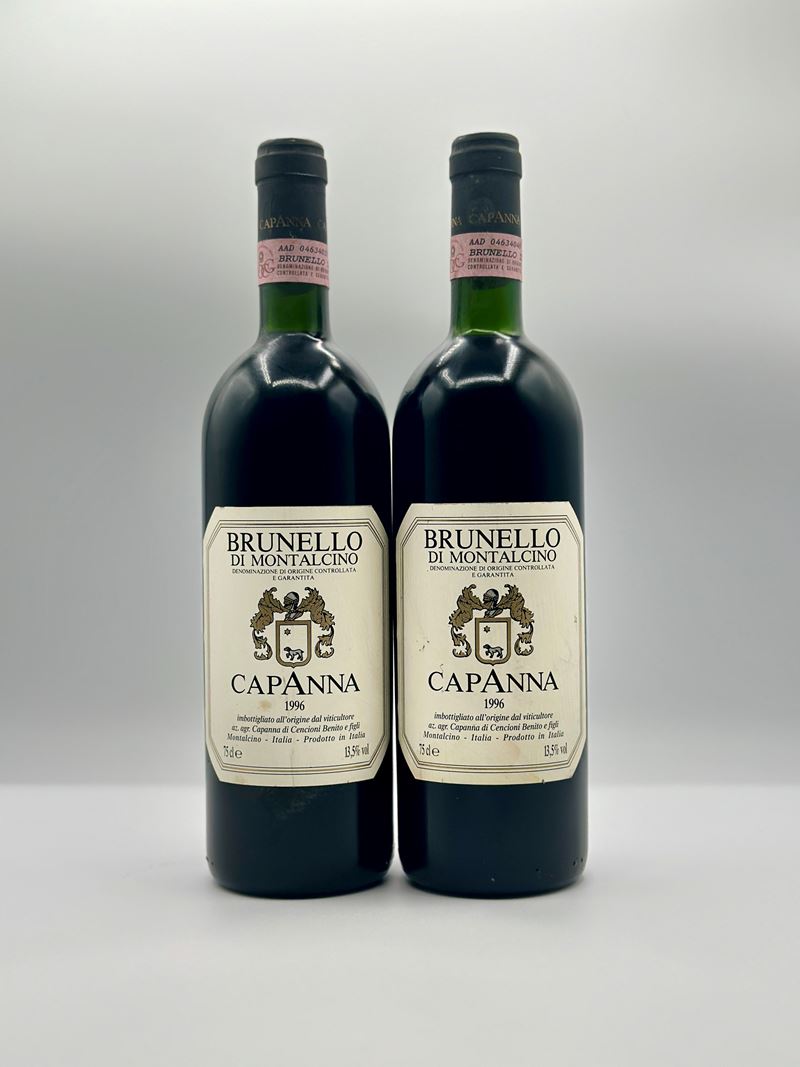 Brunello di Montalcino, Capanna - Varie annate, 6 Bottiglie