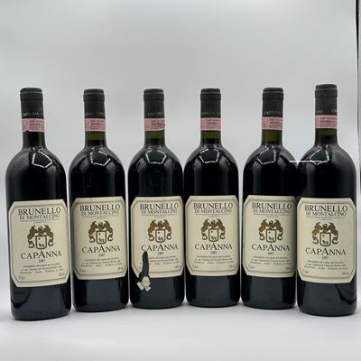 Brunello di Montalcino, Capanna, Tuscany, 1997, 6 Bottiglie