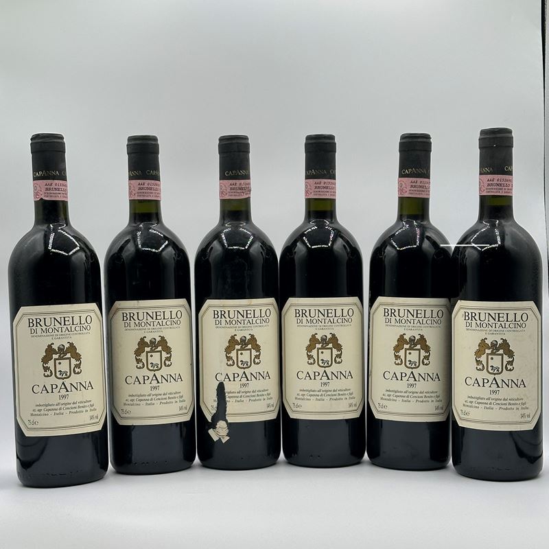 Brunello di Montalcino, Capanna, Tuscany, 1997, 6 Bottiglie