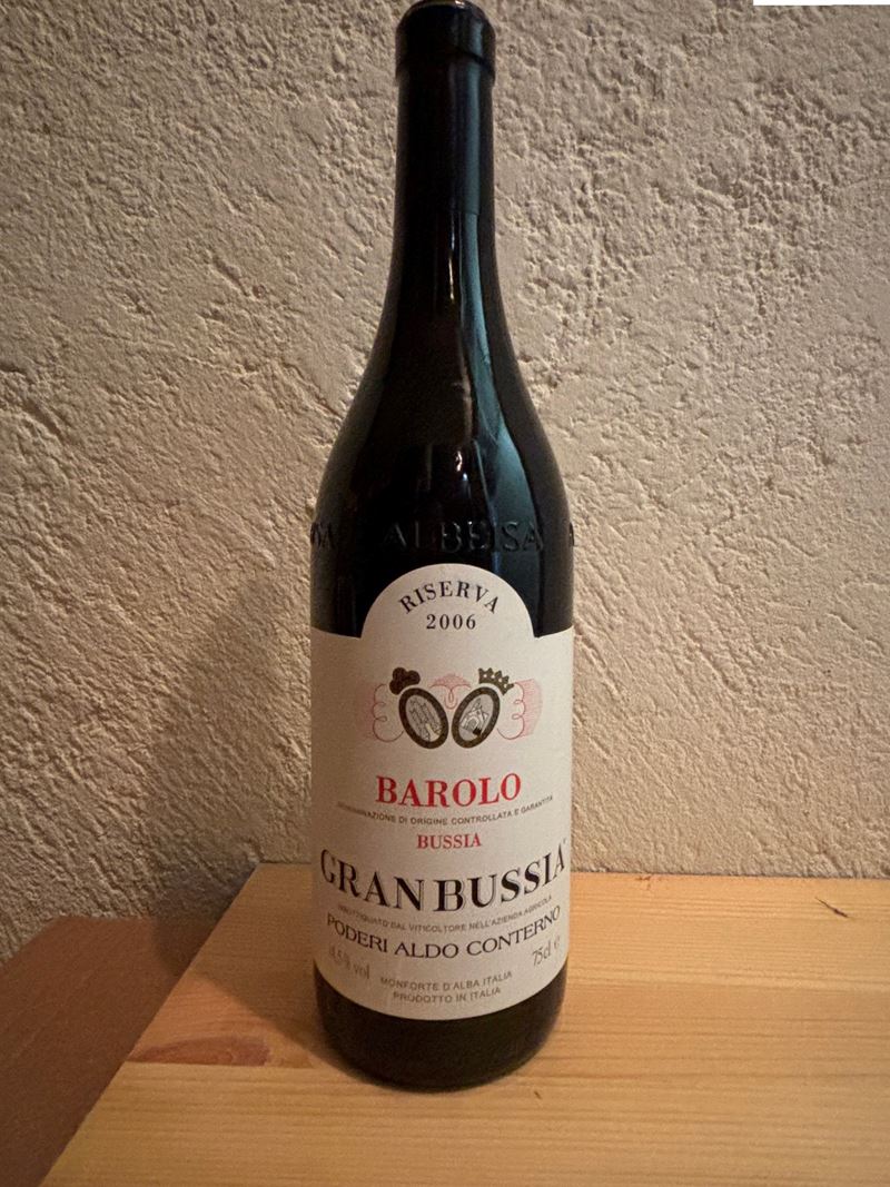Barolo Riserva Granbussia Poderi Aldo Conterno