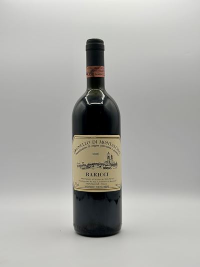 Baricci, Brunello di Montalcino 1986