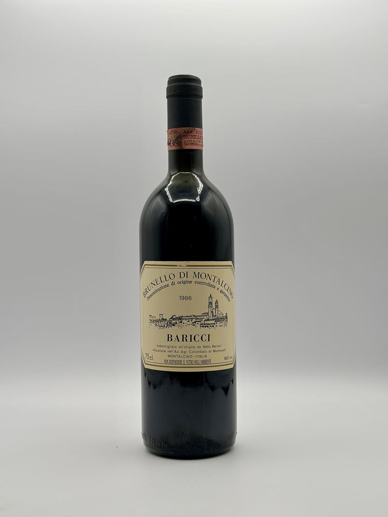 Baricci, Brunello di Montalcino 1986