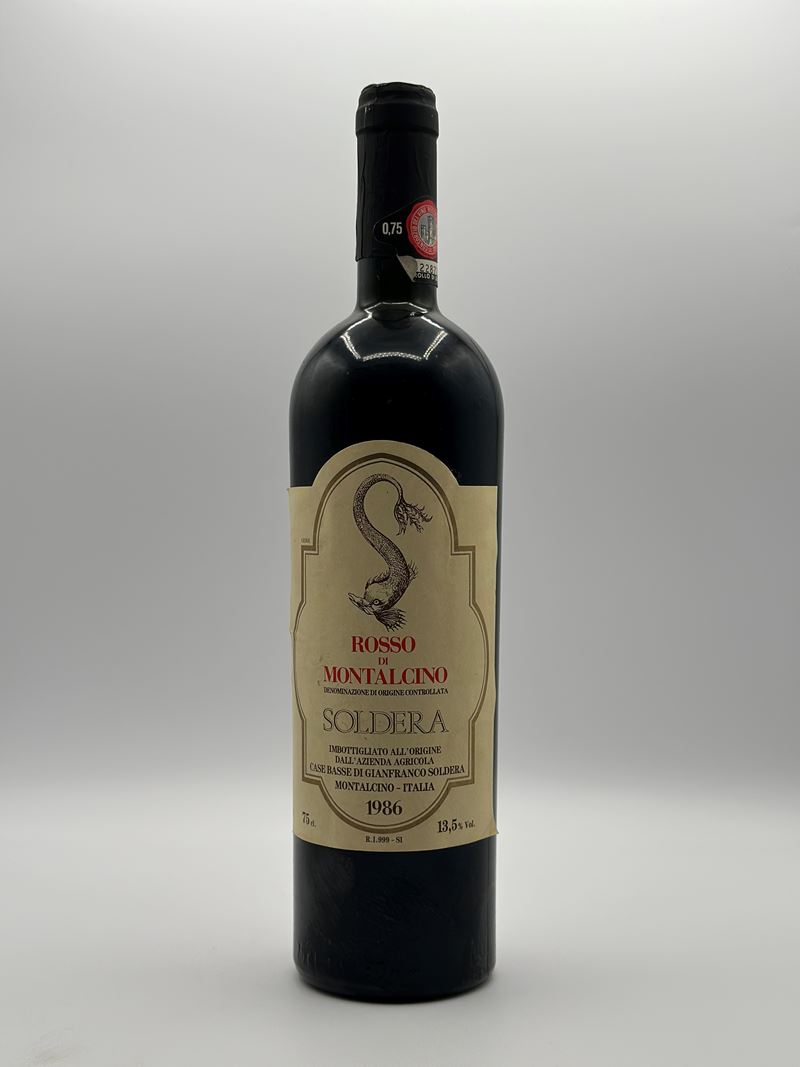 Soldera, Rosso Di Montalcino 1986