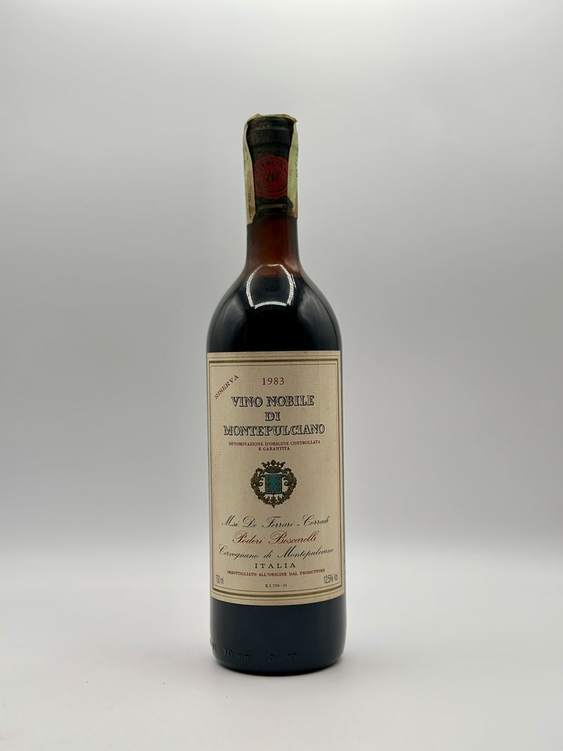 Nobile di Montepulciano Riserva Boscarelli, Tuscany 1983