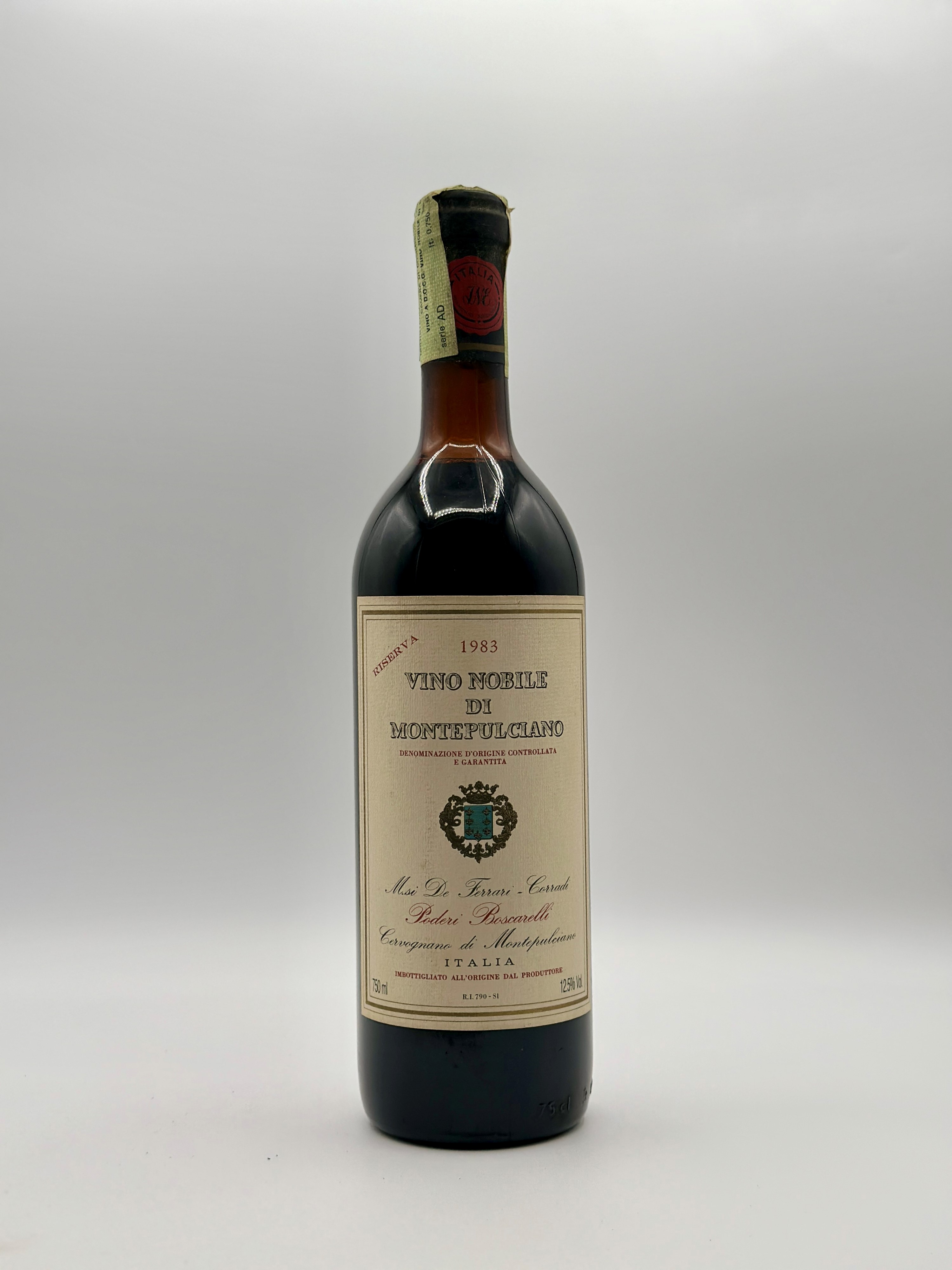 Nobile di Montepulciano Riserva Boscarelli, Tuscany 1983