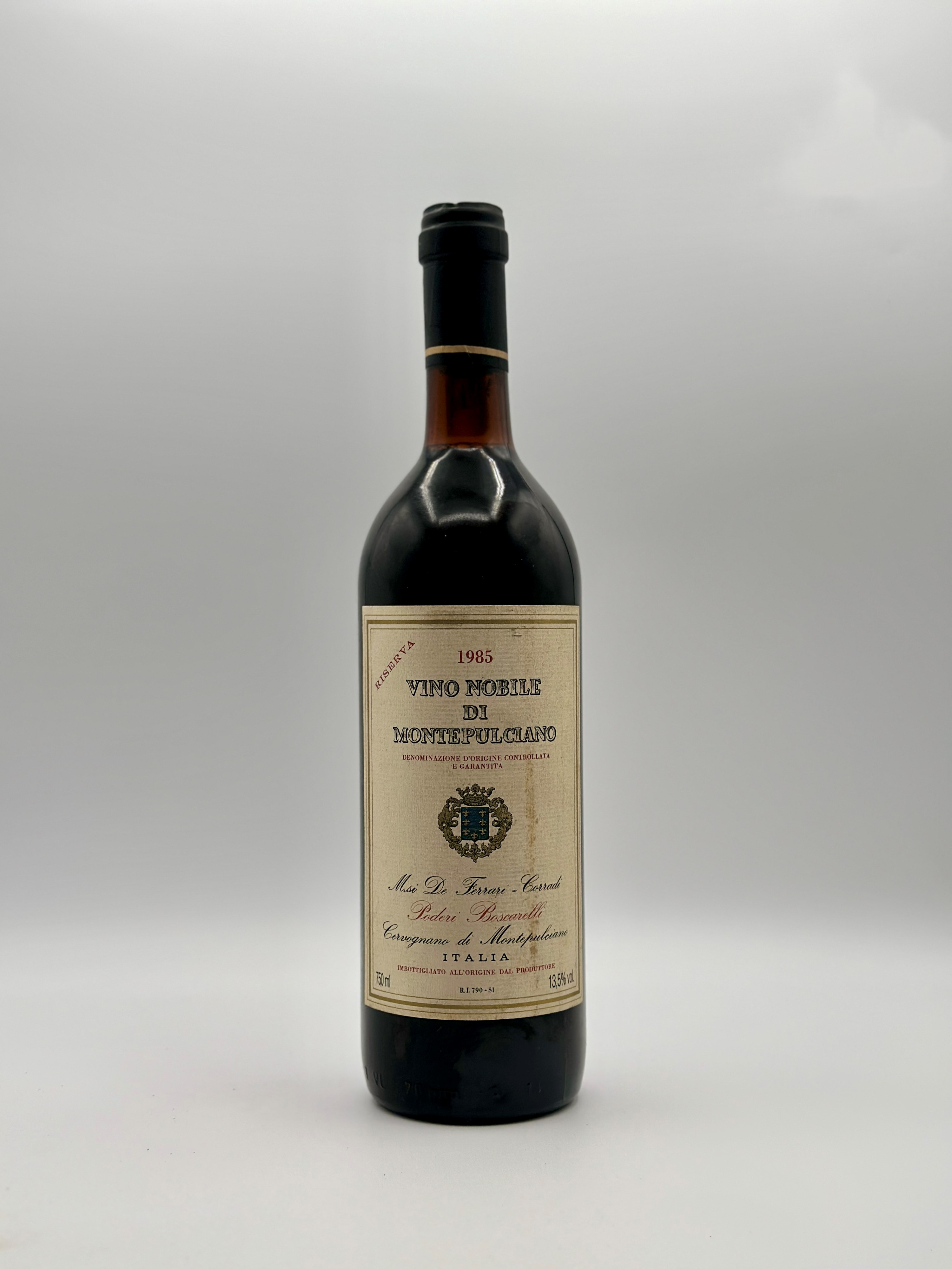 Nobile di Montepulciano Riserva Boscarelli, Tuscany 1985, 4 Bottiglie