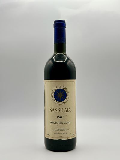 Sassicaia, Toscana, 1987, 2 Bot