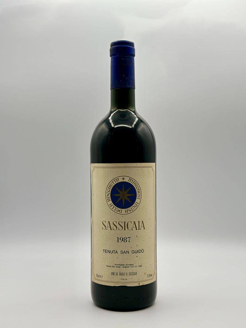 Sassicaia, Toscana, 1987, 2 Bot