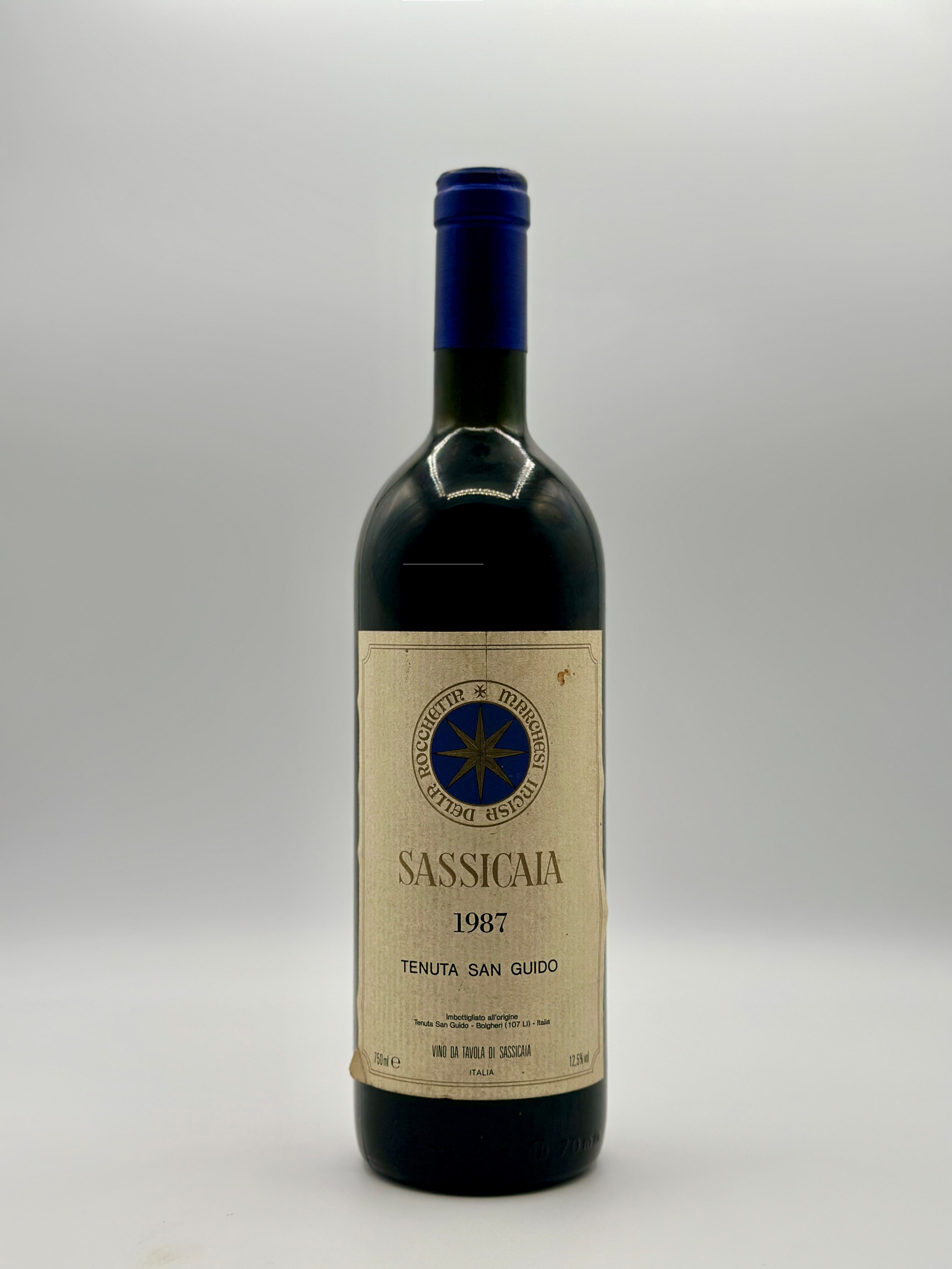 Sassicaia, Toscana, 1987, 2 Bot