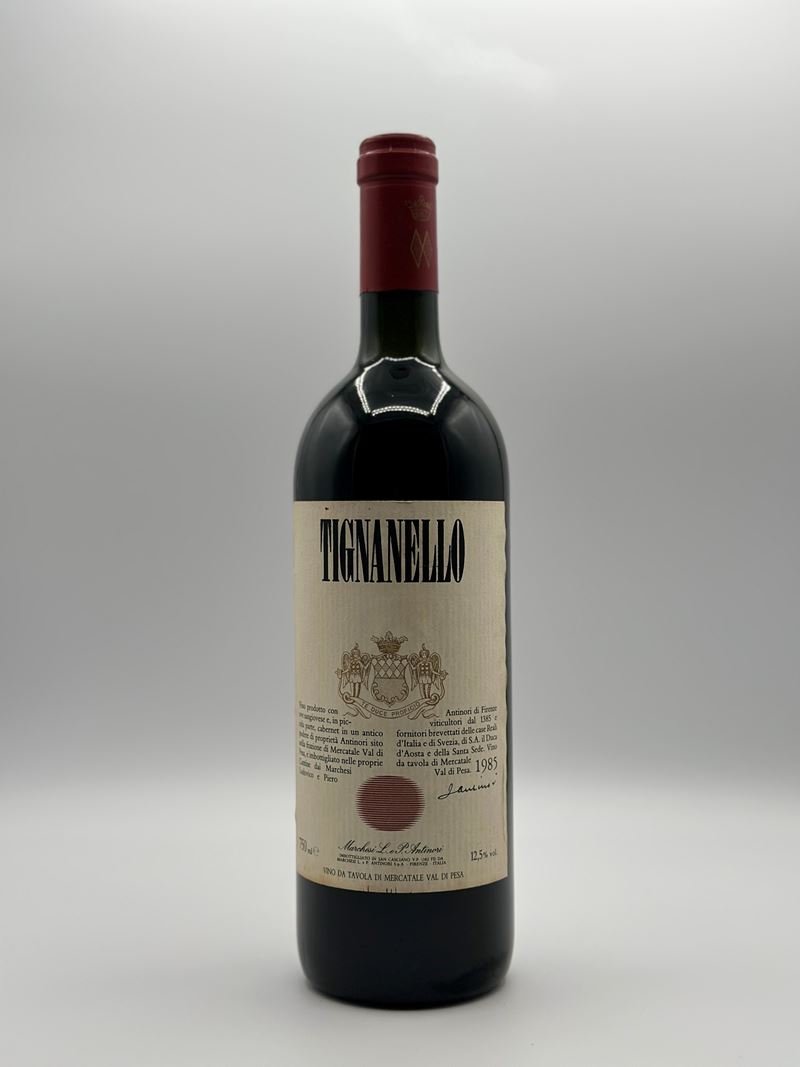 Tignanello Antinori, Toscana 1985 - 3 Bot