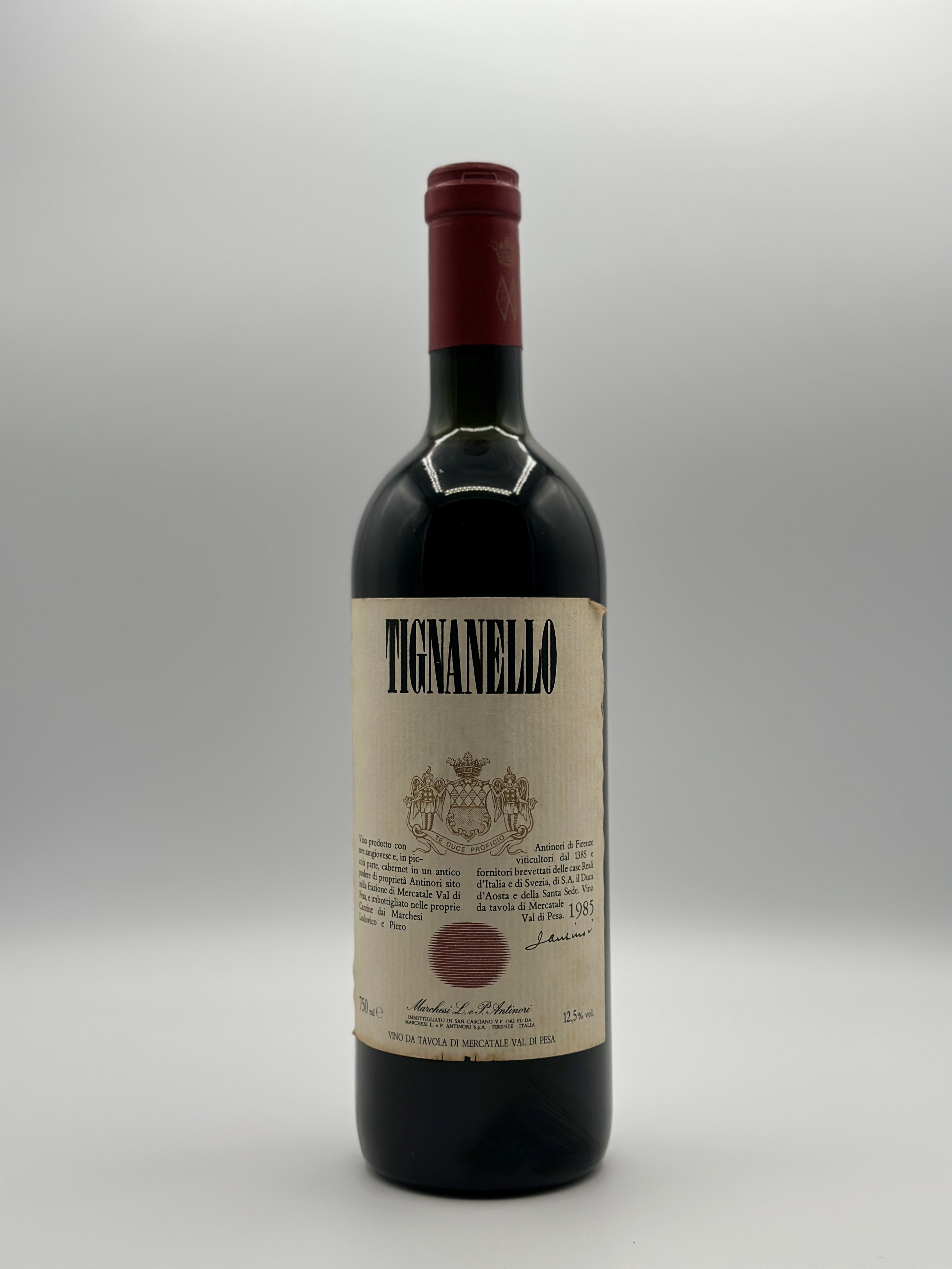 Tignanello Antinori, Toscana 1985 - 3 Bot