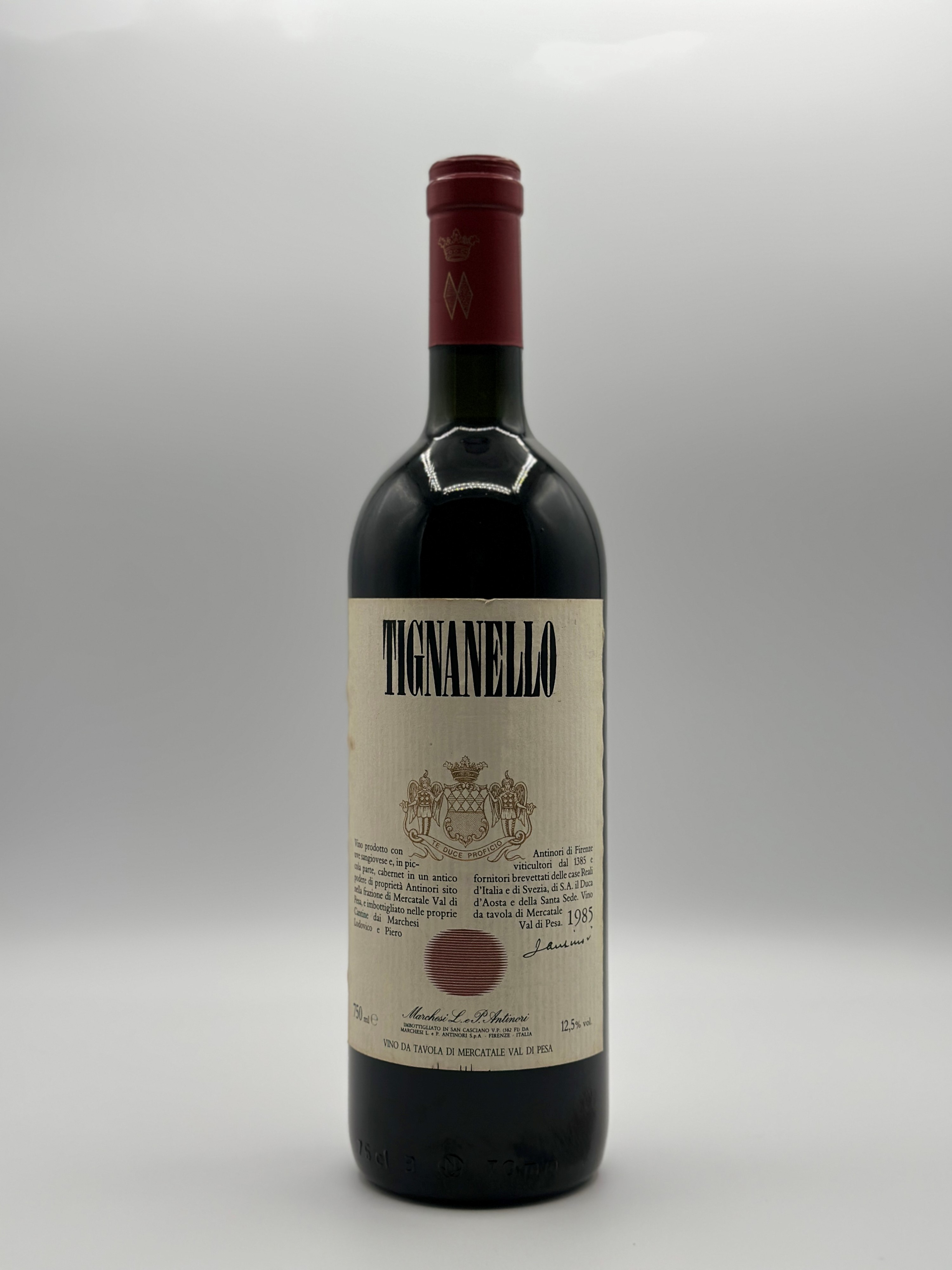 Tignanello Antinori, Toscana 1985 - 3 Bot