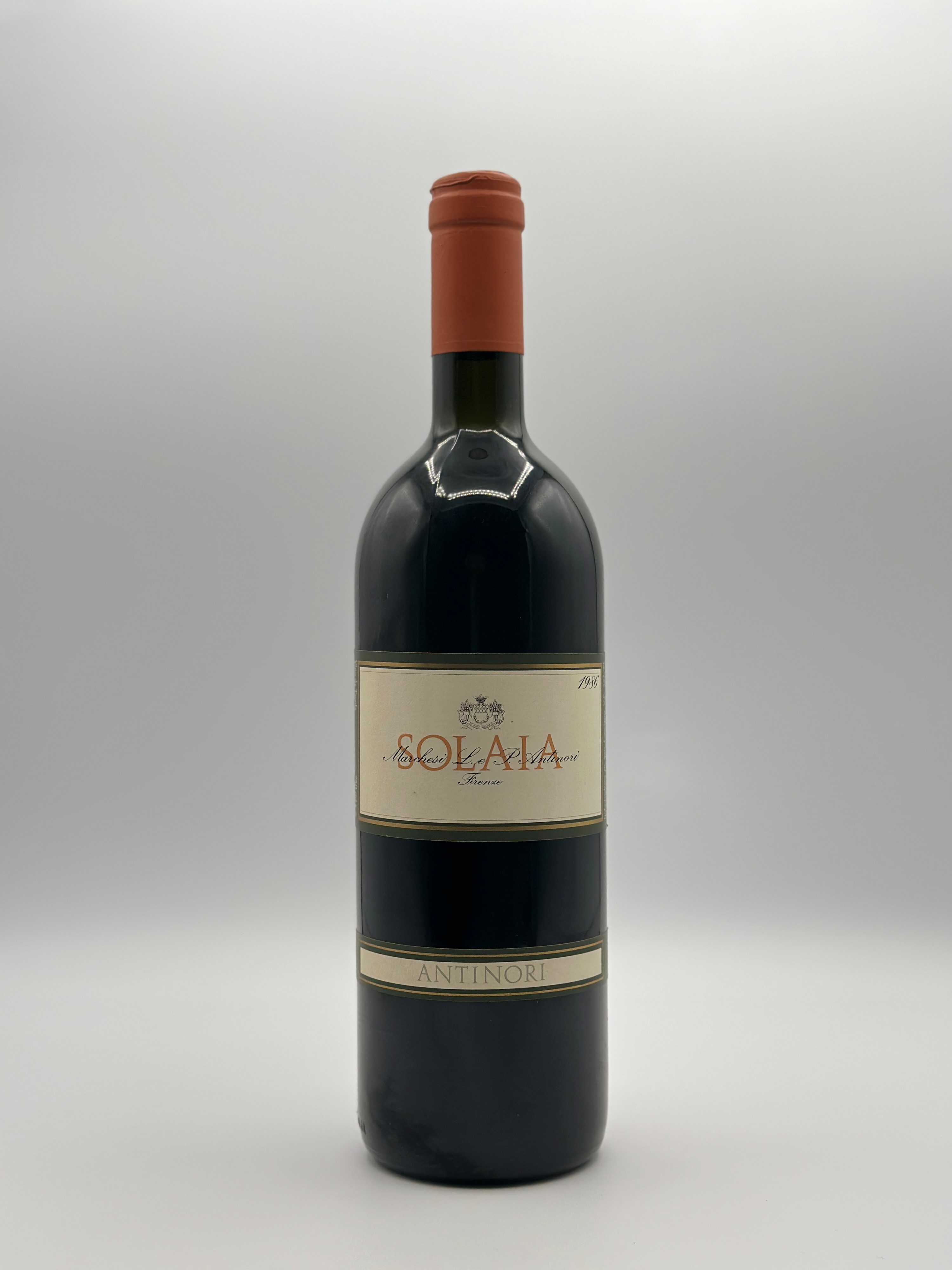 Solaia Antinori, Vino Toscana 1986