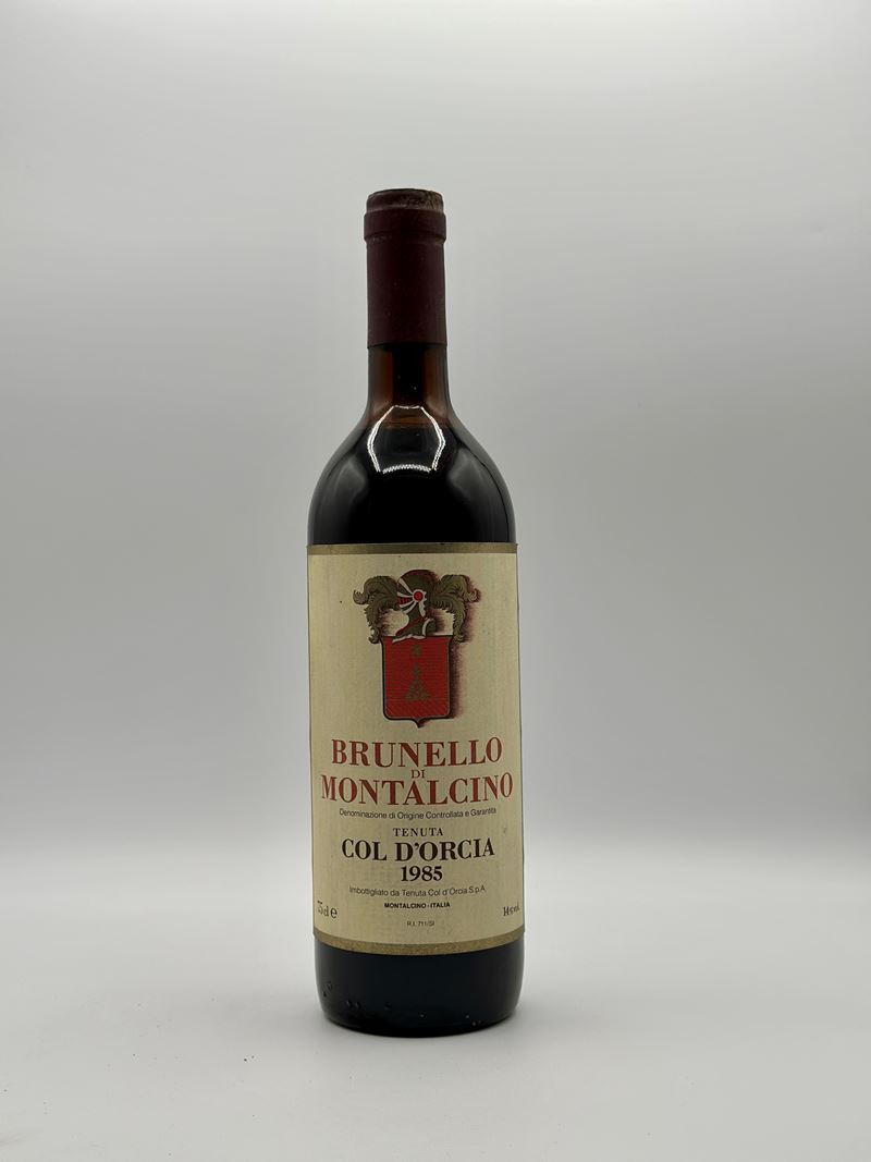Brunello Di Montalcino Col D'Orcia, Tuscany, 1985, 3 Bot