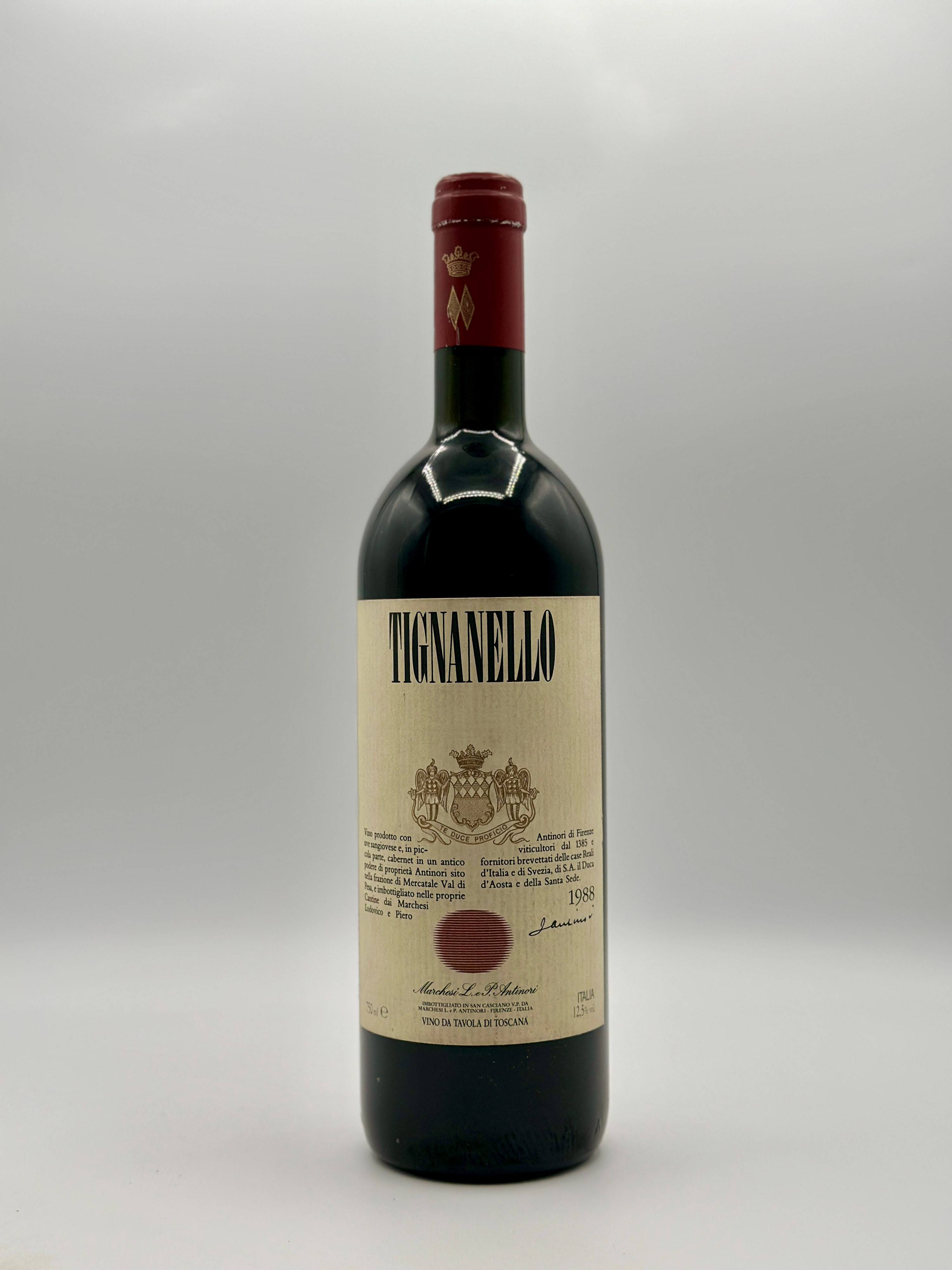 Tignanello Antinori, Vino Toscana 1988, 3 Bot