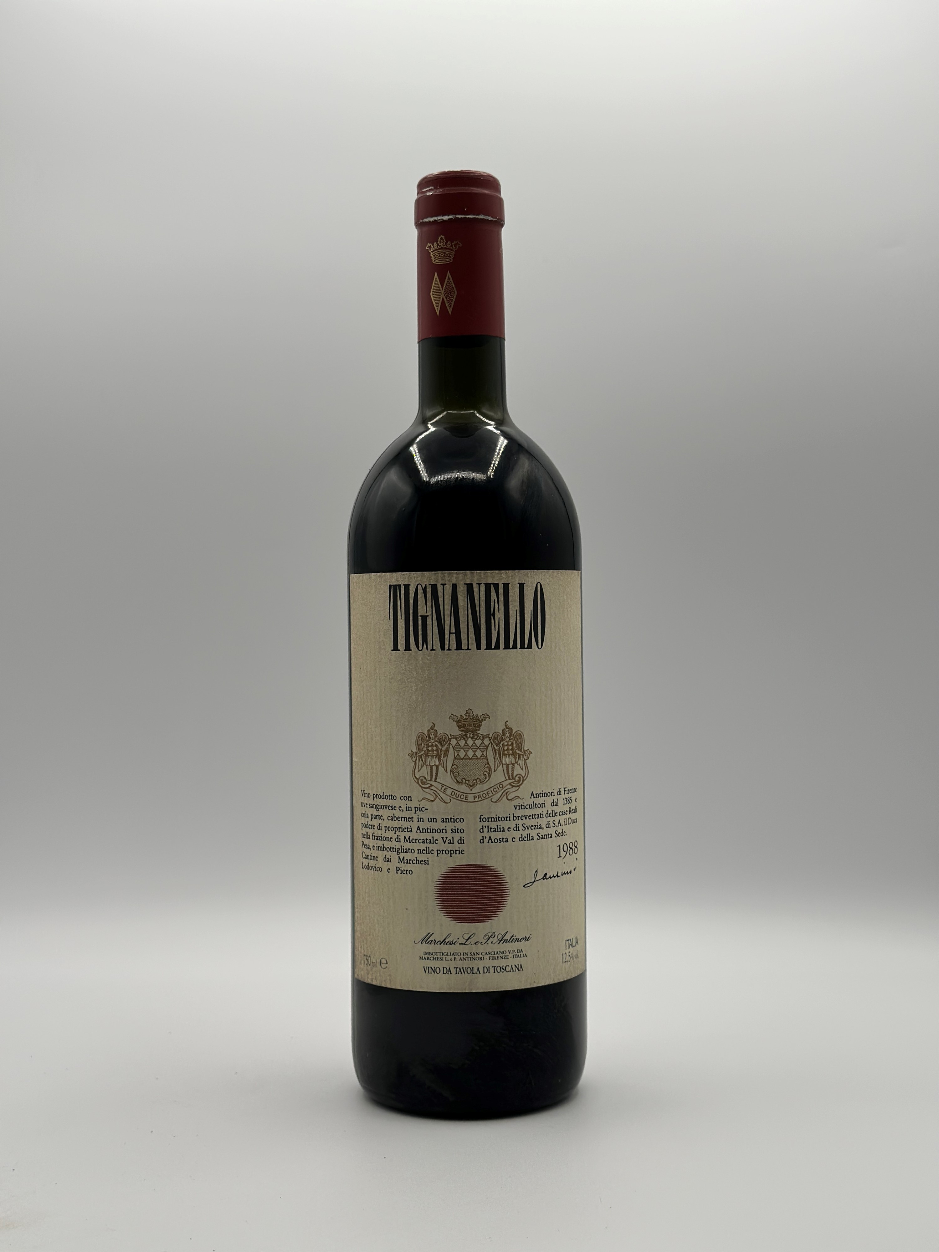 Tignanello Antinori, Vino Toscana 1988, 3 Bot