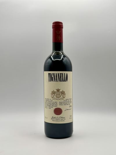 Tignanello Antinori, Vino rosso della Toscana del 1986