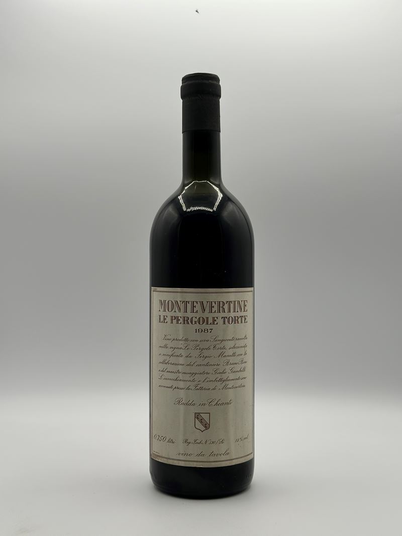 Montevertine, Le Pergole Torte, Tuscany, 1987, 1 Bot
