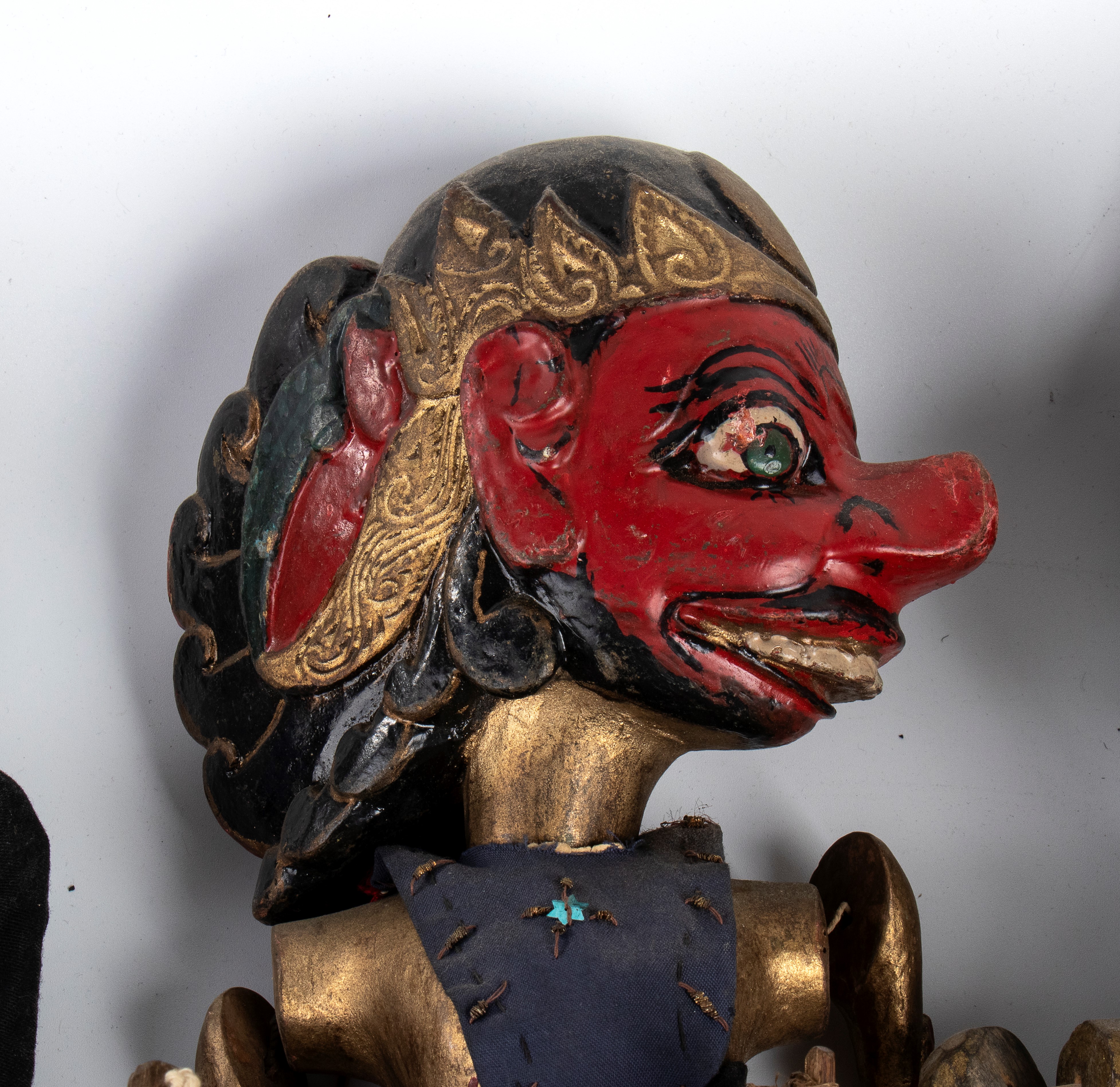 Gruppo di burattini Wayang Golek, Indonesia, XIX secolo