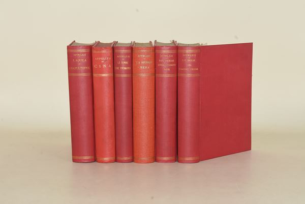 Mario Appelius - Edizioni Alpes Milano (6 volumi)