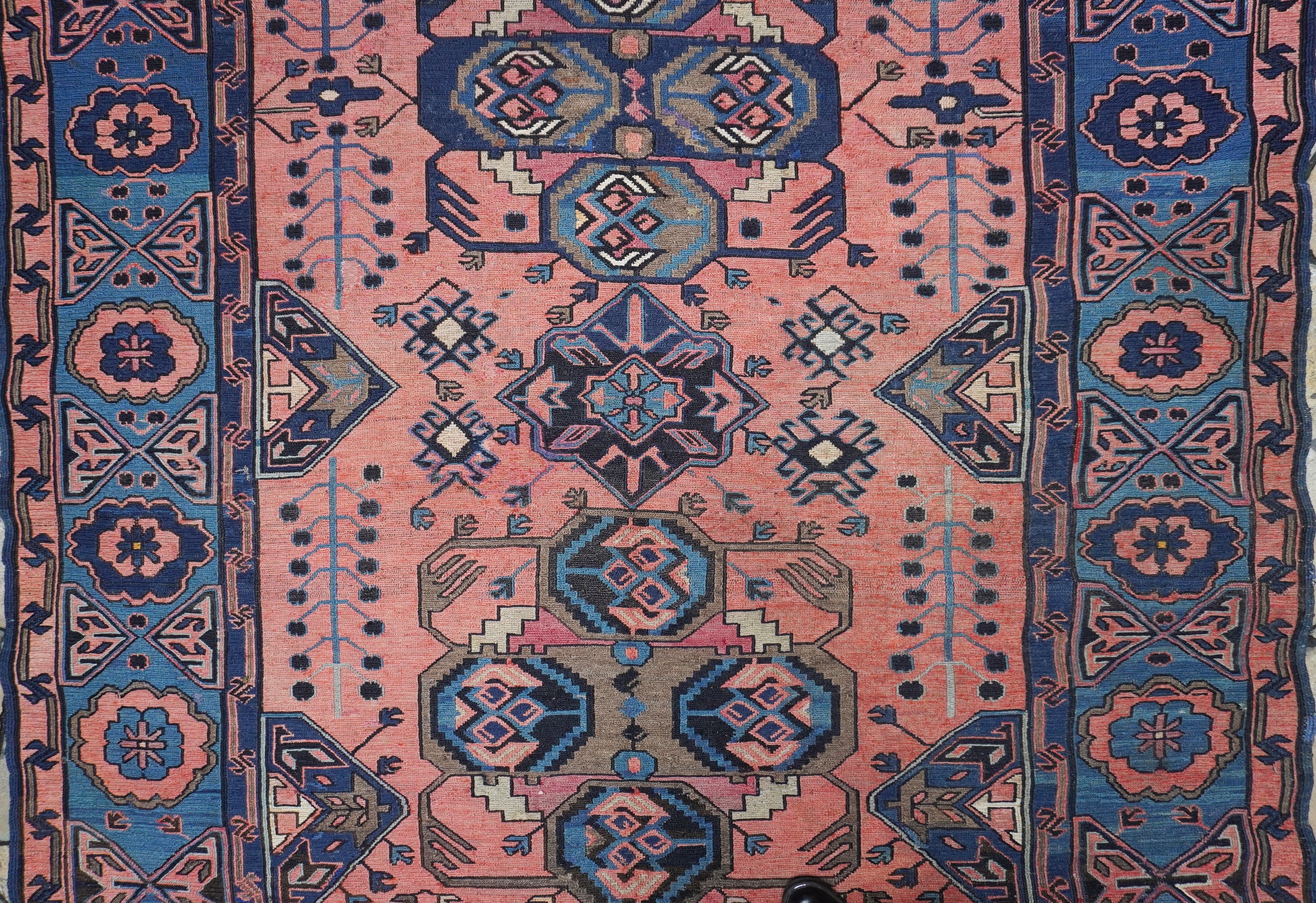 Tappeto Sumakh a tessitura piatta