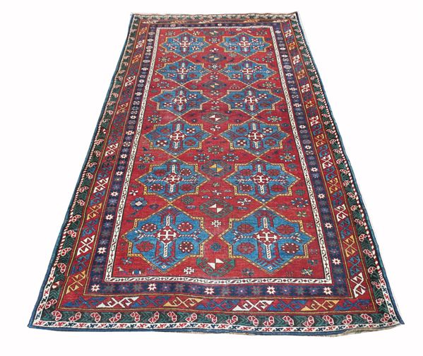 A Shirvan rug with star motifs