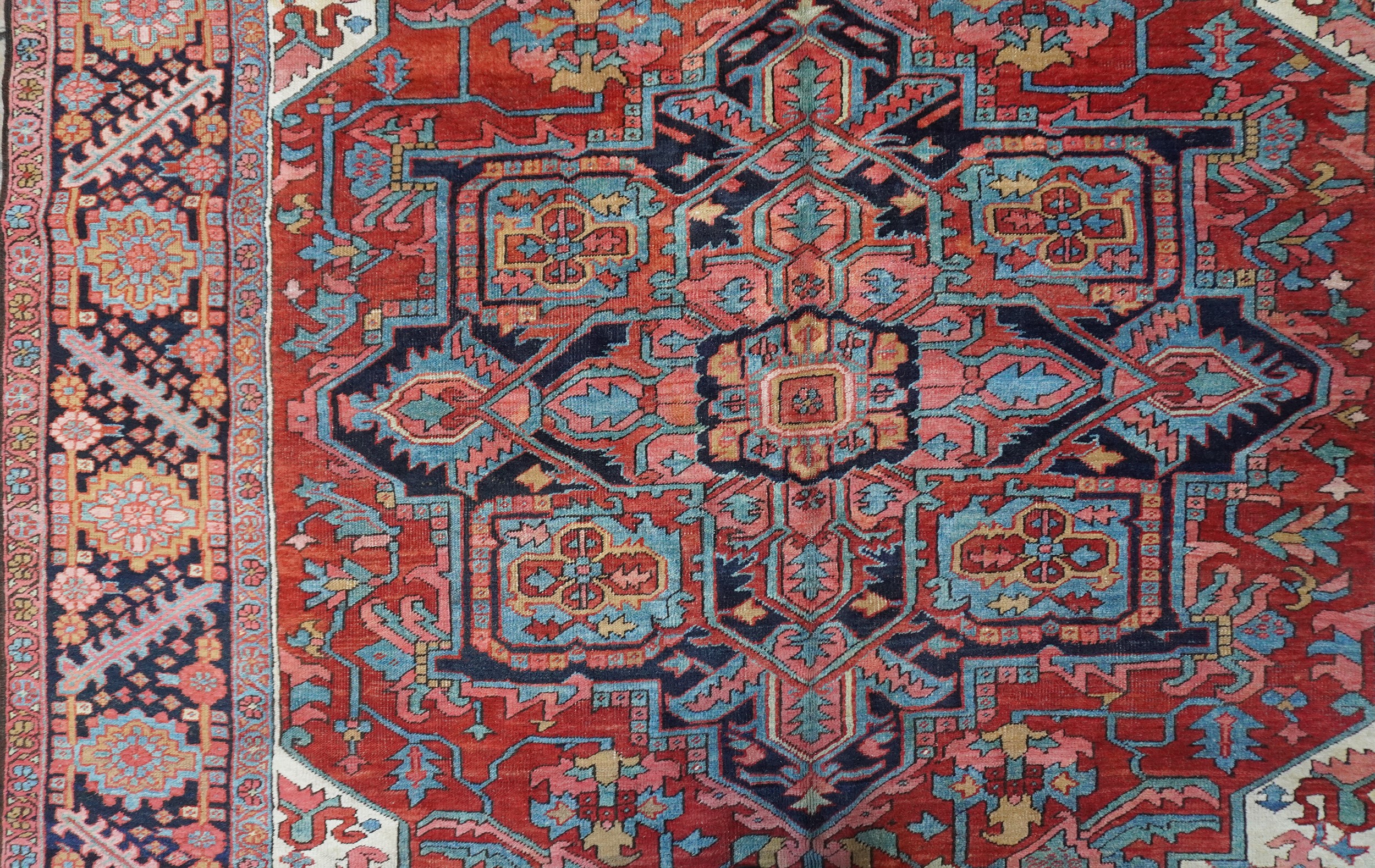 Tappeto Heriz, scuola Serapy