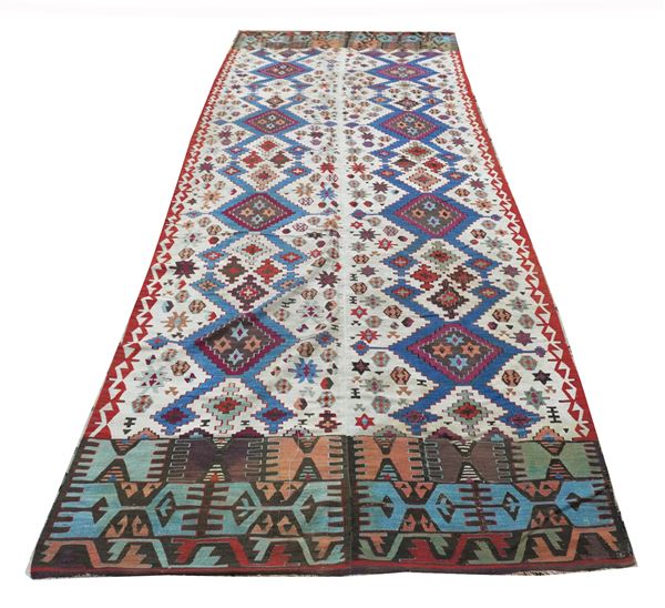 A Kilim flatweave