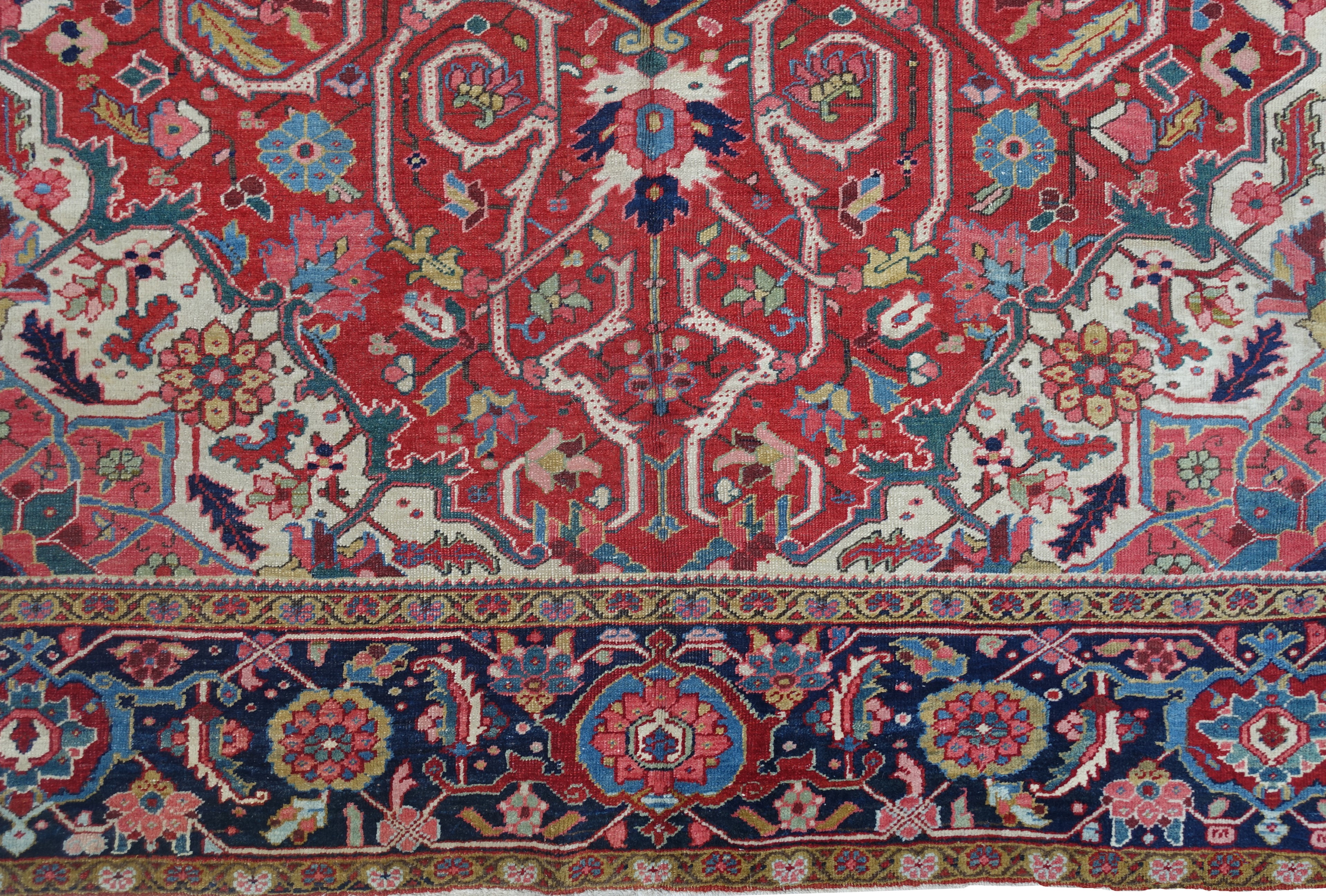 Tappeto Heriz, scuola Serapy