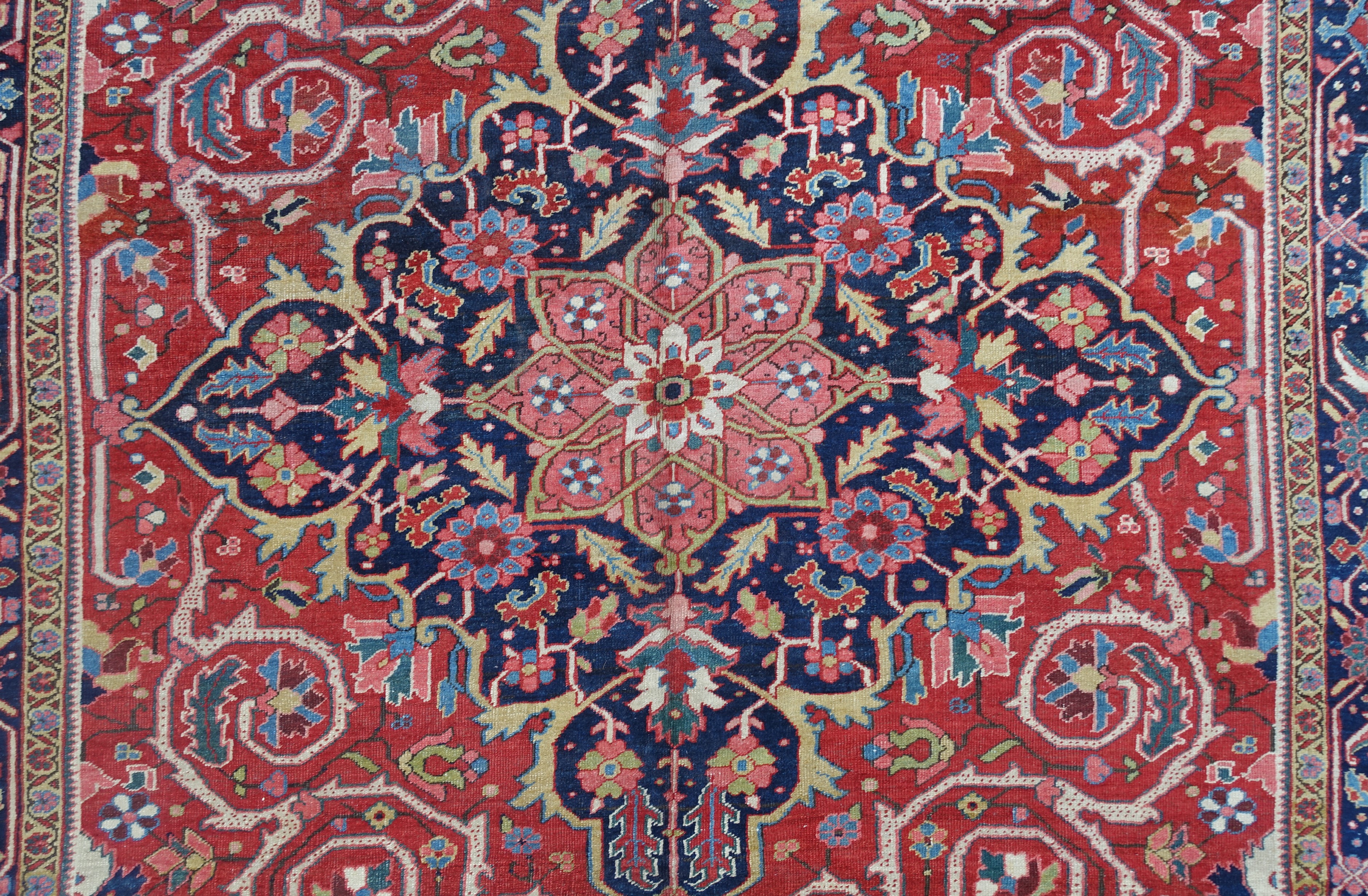 Tappeto Heriz, scuola Serapy