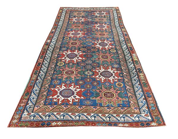 A Lesghy pattern long rug