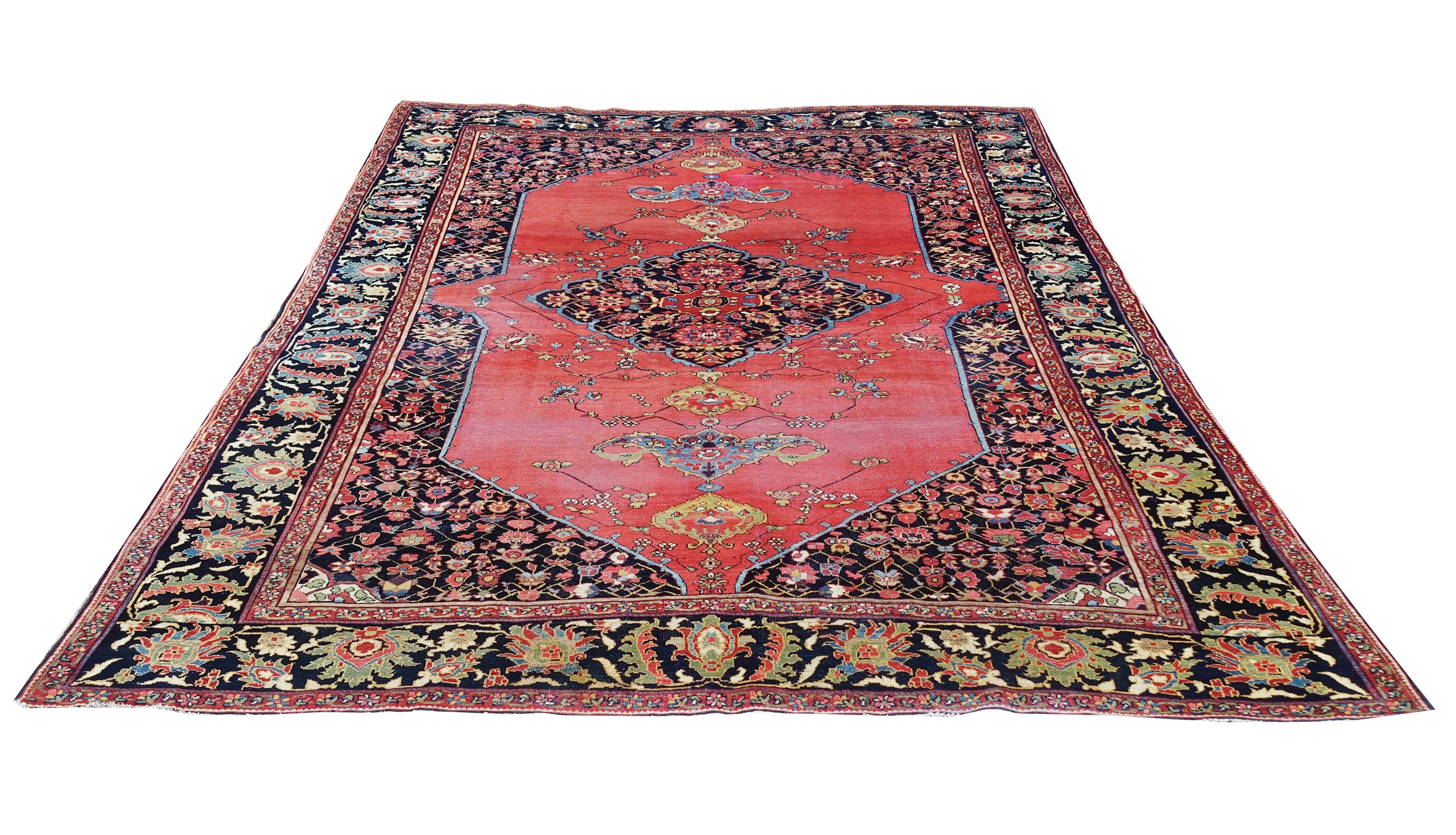 Tappeto Saruk-Farahan antico