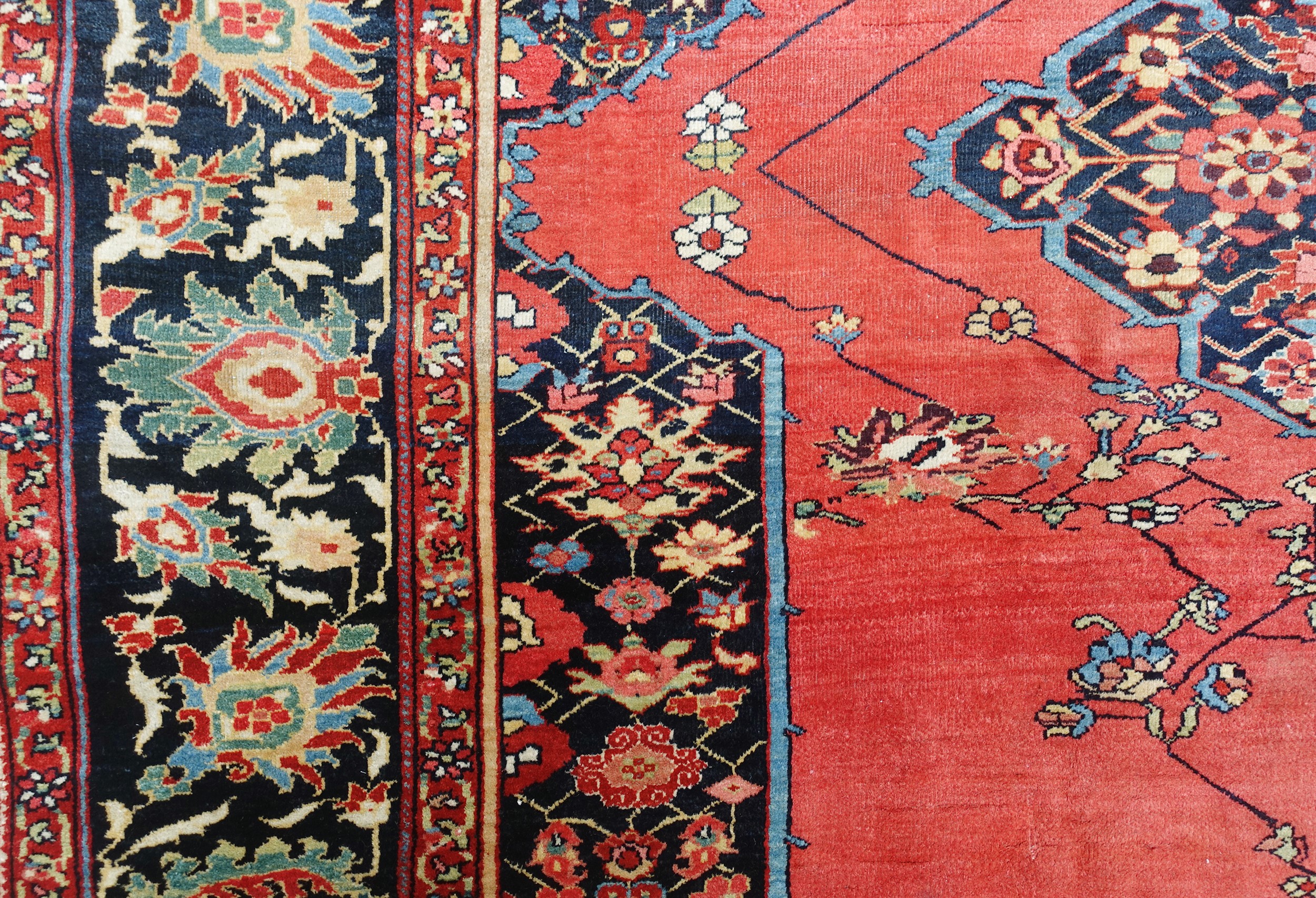 Tappeto Saruk-Farahan antico