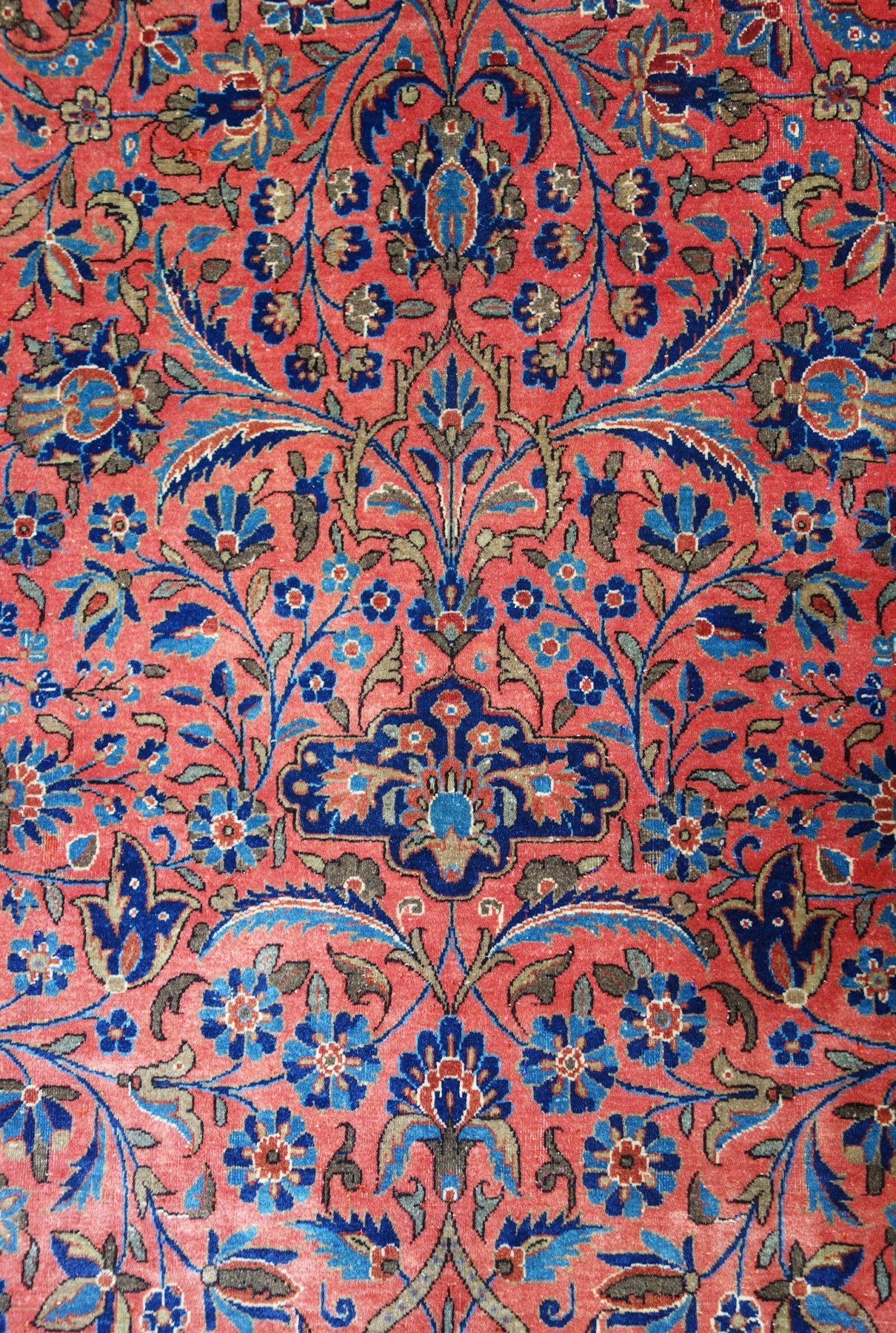 Tappeto Kashan con lane Kork Manchester