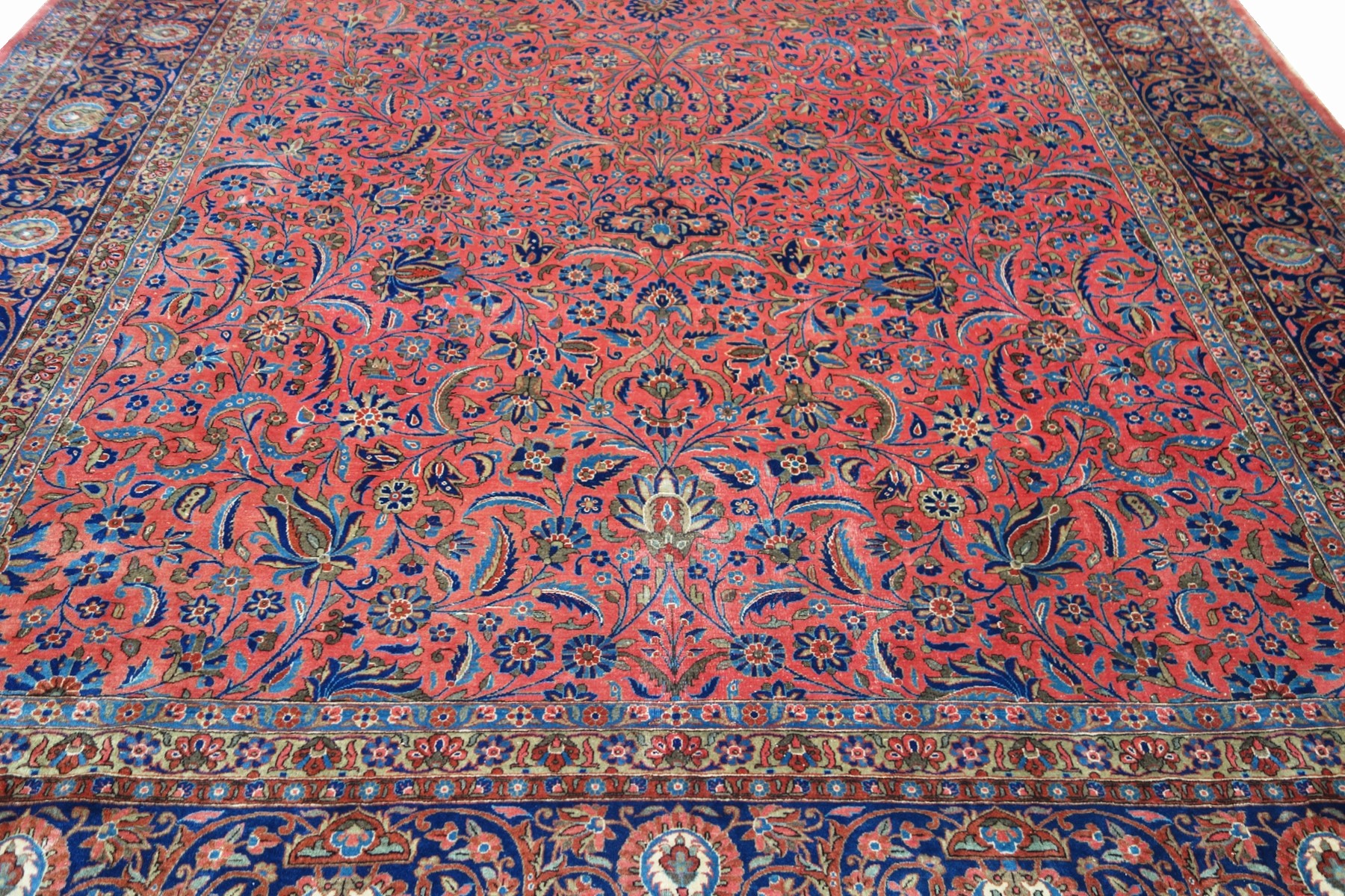 Tappeto Kashan con lane Kork Manchester