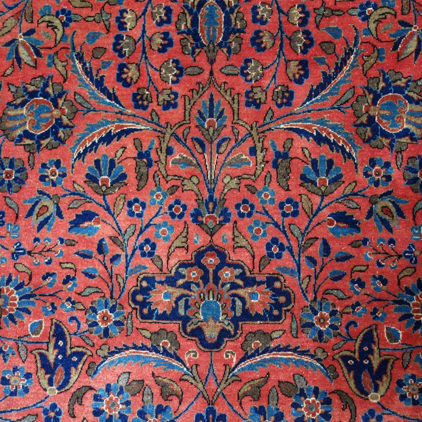 Tappeto Kashan con lane Kork Manchester