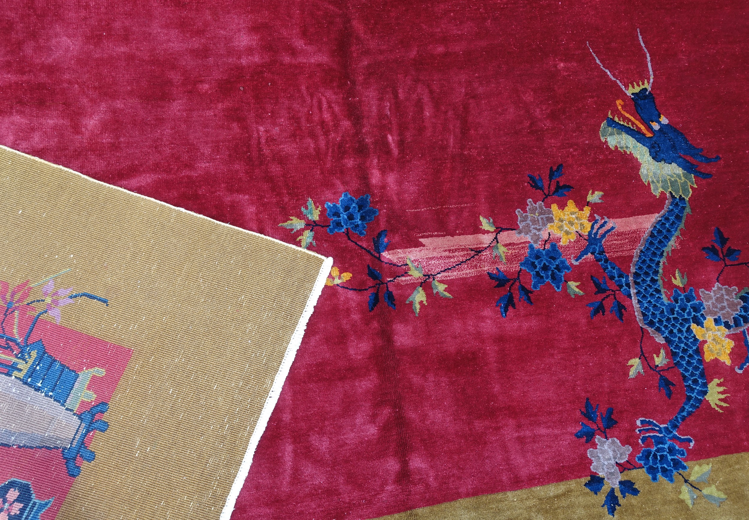 Tappeto Art Deco della manifattura Nichols