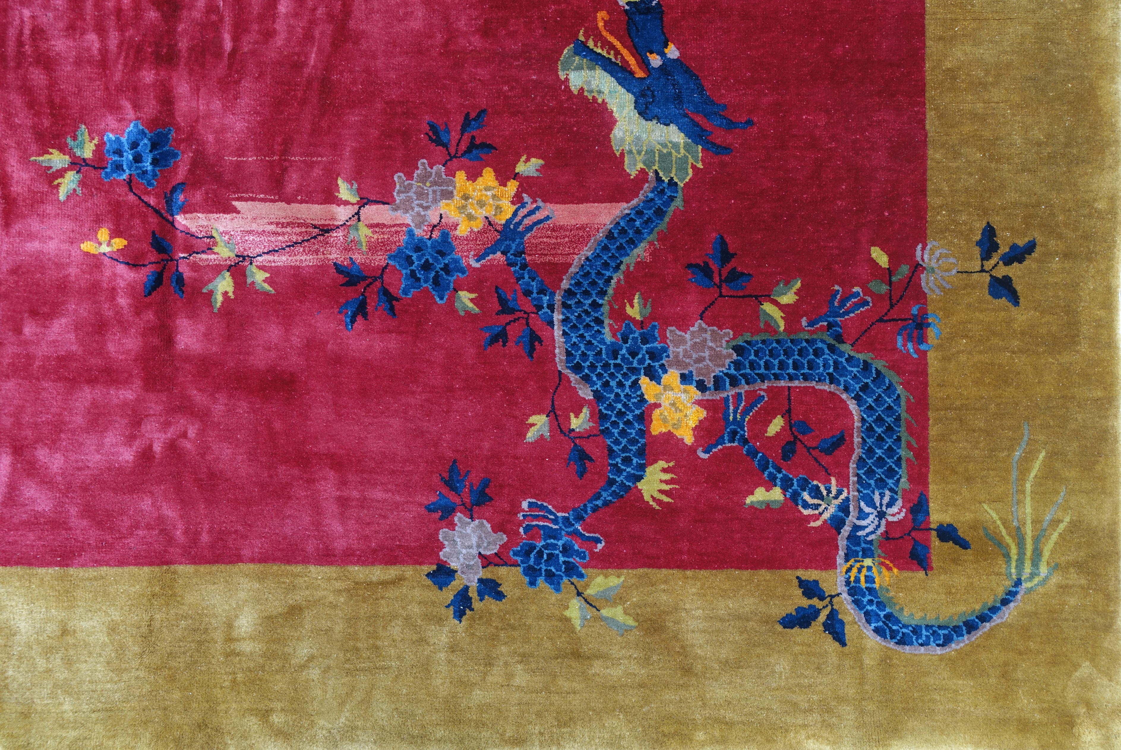 Tappeto Art Deco della manifattura Nichols