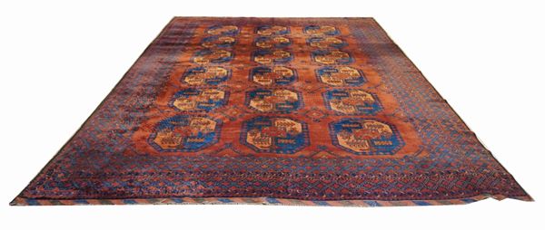 A medallion carpet with Ersari-“Guls”